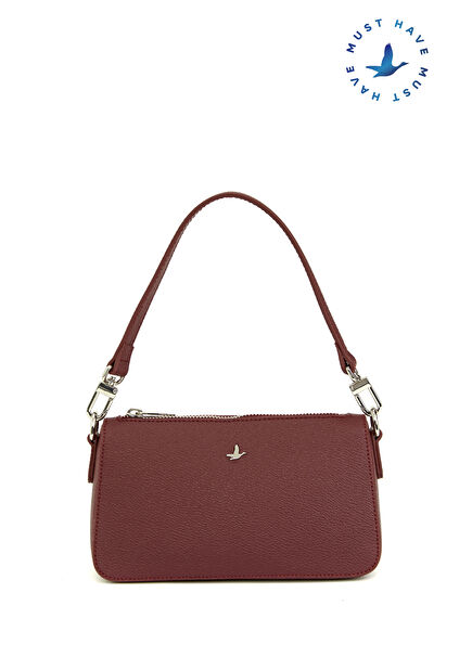 Picollo Small Bordo Kadın Çapraz Çanta