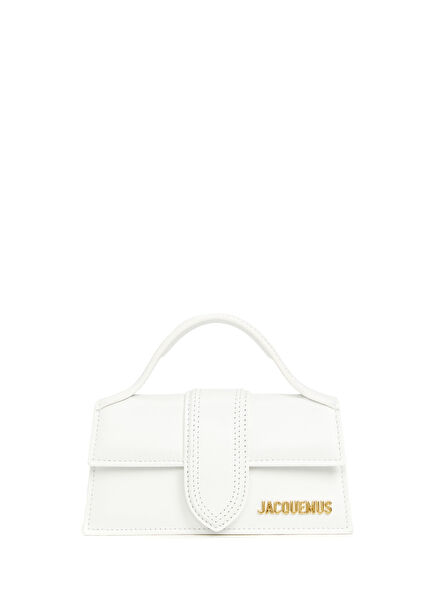 Le Bambino White Women's Leather Bag