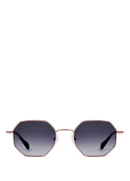 XS Gladis 6703 6 Pembe Altın Rengi Metal Unisex Güneş Gözlüğü