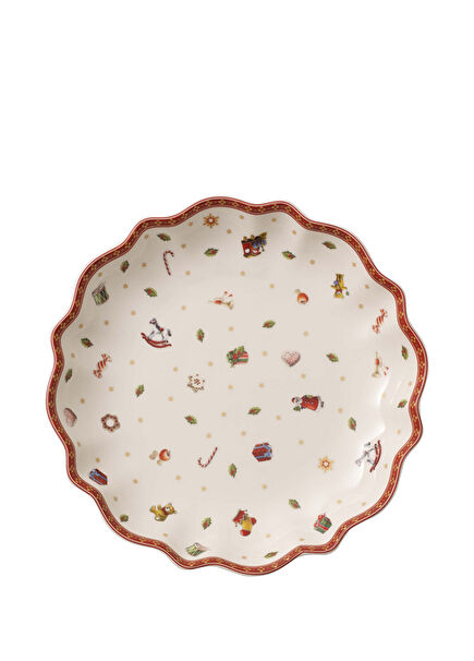 Toy's Delight Christmas Porcelain Serving Bowl