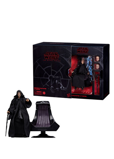 Black Series Return of the Jedi Emperor Palpatine & Throne Aksiyon Figür Seti 