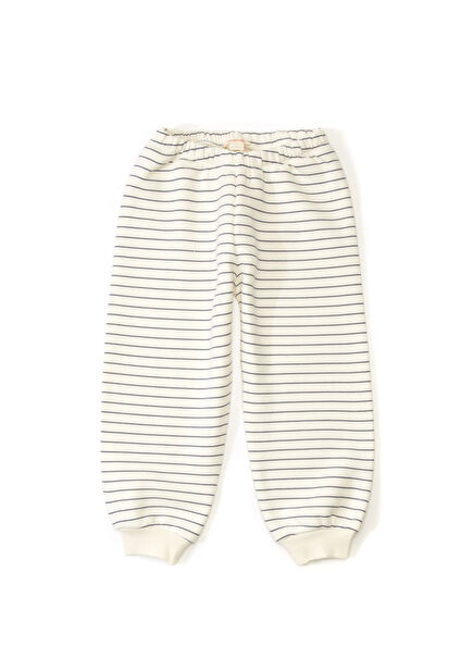 Blue White Striped Children's Organic Cotton Track