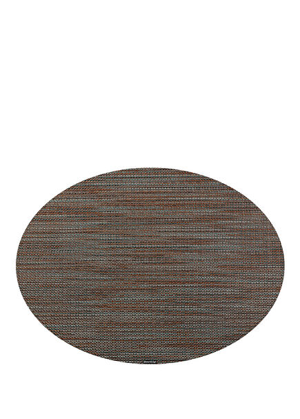 Chroma Cinnamon Oval Placemat 36x49 cm