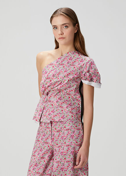Athina Pink Floral Blouse