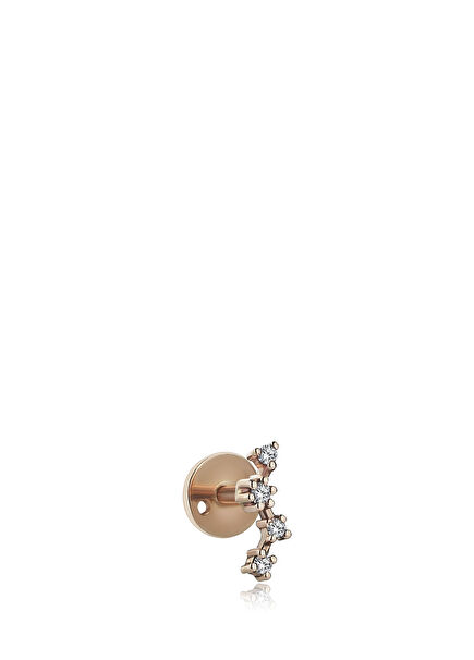 Matrix 14 Carat Women's Yellow Gold Tragus Earring