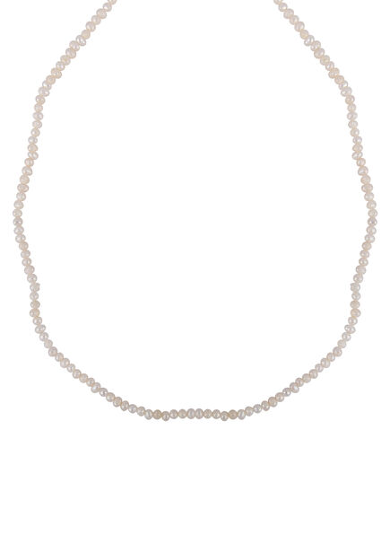 Kylie Kum İnci Taşlı Gold Kadın Kolye