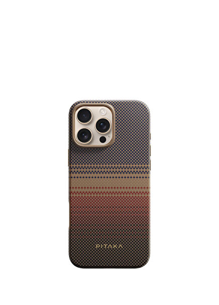 Military-Grade iPhone 16 Pro MagSafe Uyumlu Aramid Fiber Telefon Kılıfı