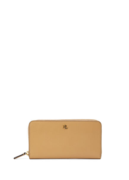 Tan Women's Leather Wallet