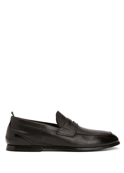 Dark Brown Men's Leather Loafer