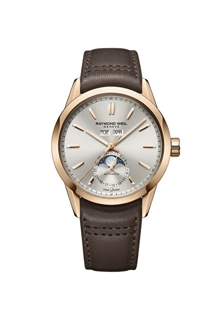 RW2766PC564001 Brown Leather Men's Wristwatch