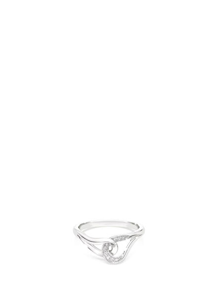 Classic Ring Sil Fog White Women's Ring