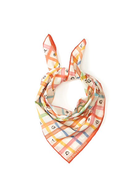 x Bassigue Square Print Pet Dog Bandana
