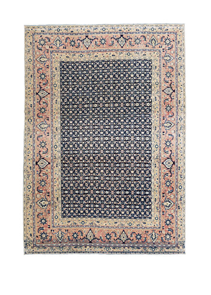 Dehloran Fish Design El Dokuma İran Halısı 251x328 cm