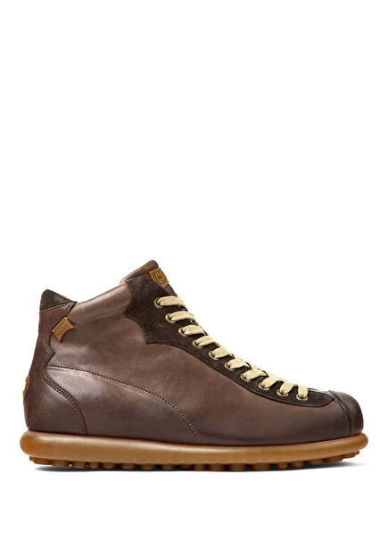 Pel Brown Leather Men's Boot