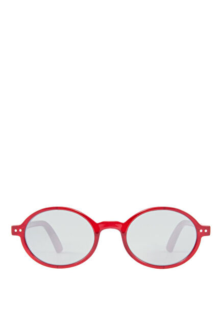 The Oval Gümüş Güneş Gözlüğü