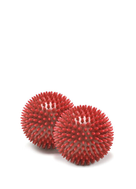 Health and Fitness Kırmızı Small Çiftli Masaj Topu ST-06099 