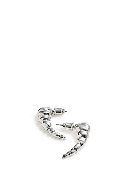 Pod Women's Silver Earrings