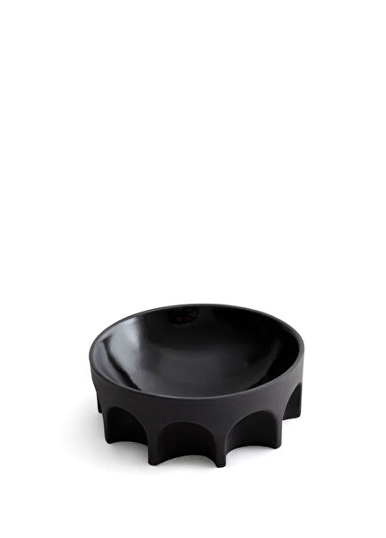 Colloseum Siyah Stoneware Kase 22 cm