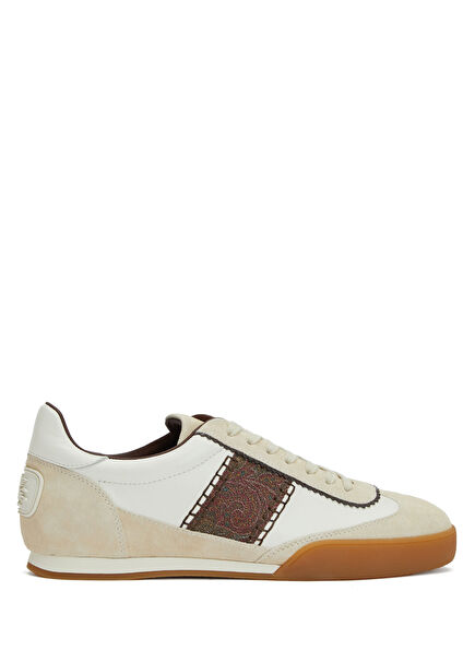 Beyaz Kadın Deri Sneaker