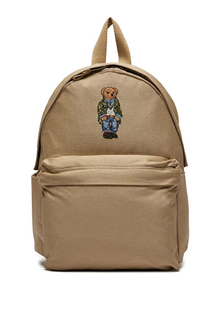 Polo Bear Bej Erkek Çocuk Sırt Çantası