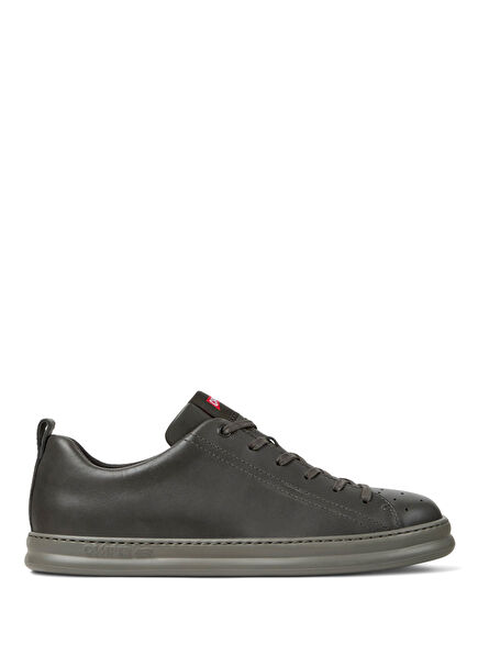 Runner Gri Deri Erkek Sneaker K100226-162