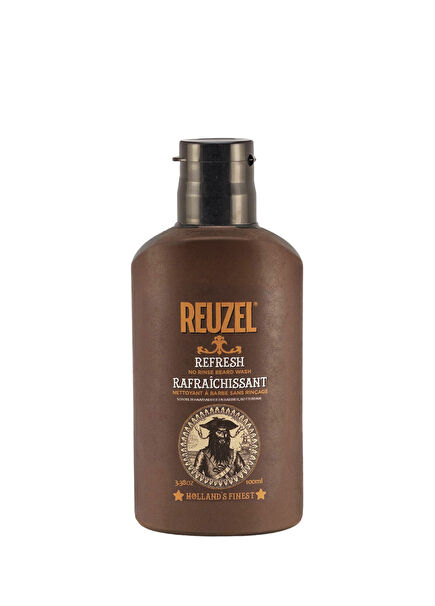 Refresh No Rinse Beard Wash Beard Cleanser Foam 100 ml