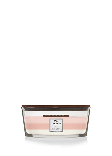 Island Getaway Multicolored Ellipse Candle 453 g