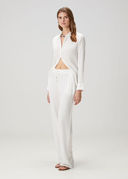 Krissy White Beach Pants