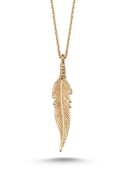 Leaf Kadın Altın Kolye