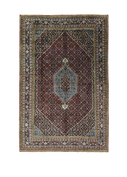Haver Dekoratif El Dokuma İpek İran Halısı 193 x 301 cm