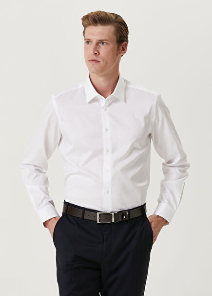 Custom Fit White Shirt