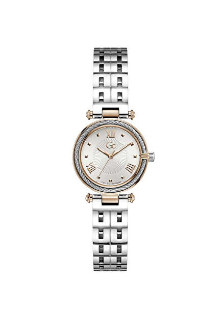 GCZ79001L1M Metalik Gri Çelik Kadın Kol Saati