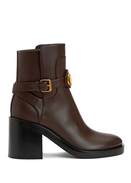 Brown Women's Leather Boots