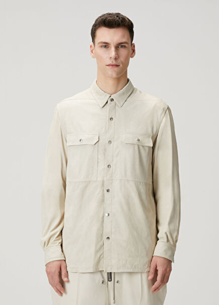 Stone Suede Jacket