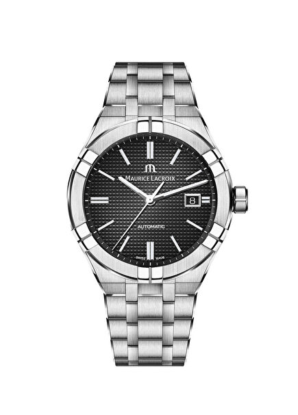 ML-AI6008SS002330-1 Metallic Gray Men's Wrist Watch