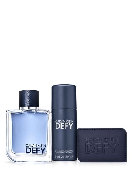 Defy EDT 100 ml + Deodorant 150 ml + Cüzdan Erkek Parfüm Seti