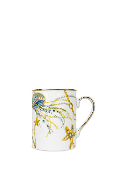 Portofino Beyaz Porselen Mug