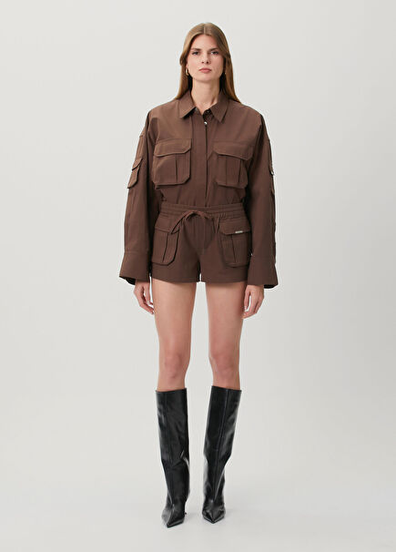 Harper Brown Shorts