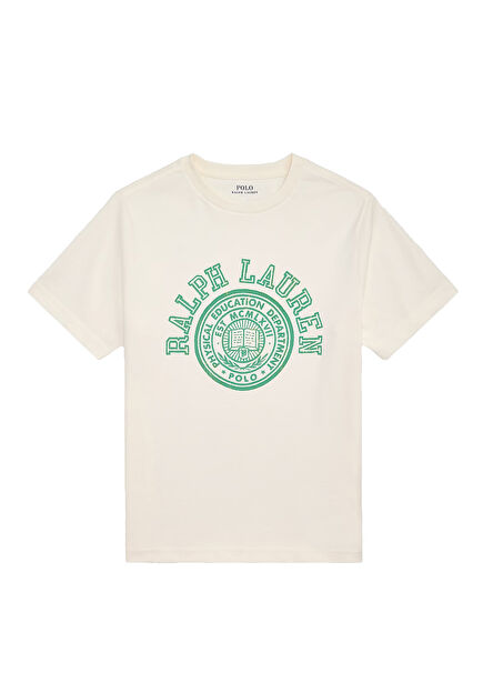 Beyaz Erkek Çocuk T-shirt