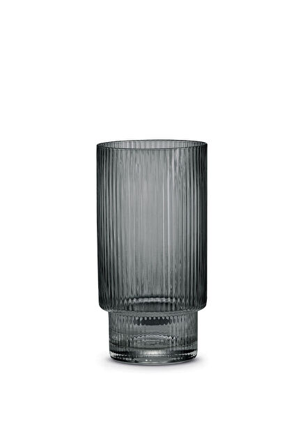 Modern Classic Gri Cam 2'li Meşrubat Bardağı Seti