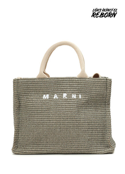 Marni Raffia Tote Çanta