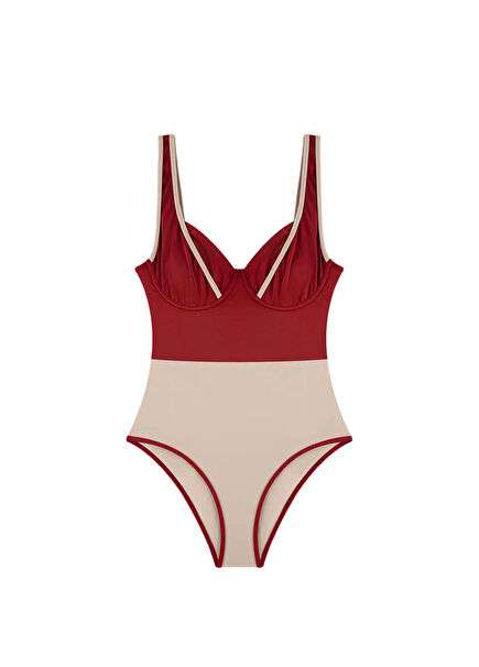Margot Red Dahlia Underwire Women's Swimsuit