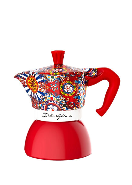 Moka İndüksiyon Dolce Gabbana 4 Cup Moka Pot