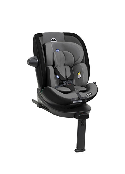 EVERONE I-SIZE CAR SEAT GREY BLACK