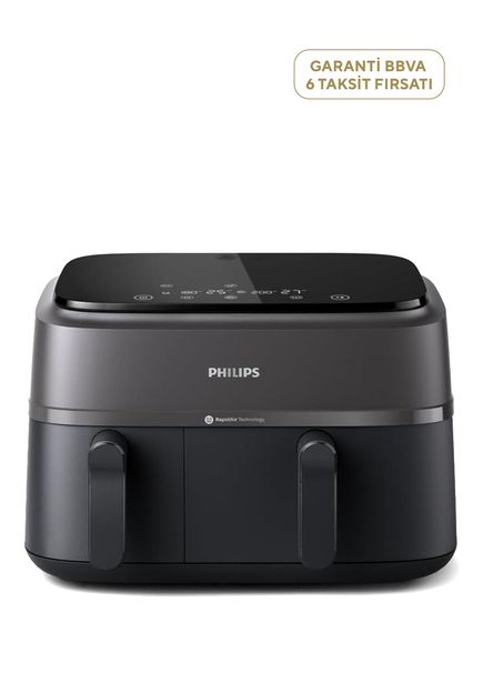 NA350/00 3000 Serisi Çift Hazneli Fritöz Airfryer  9L