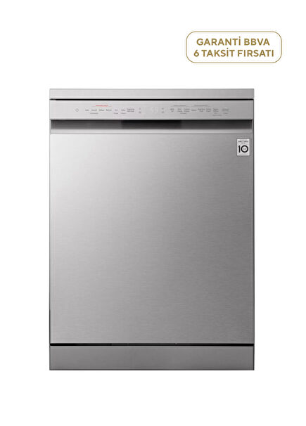 Grey 9-Program Dishwasher DFC513FV. APYPLTK