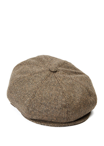 Beige Coffee Women's Wool Hat