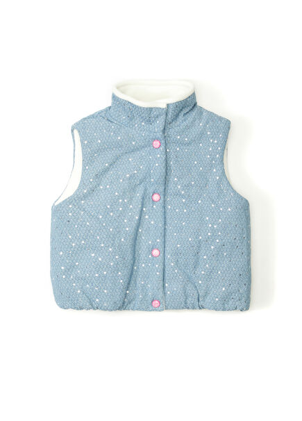 Mavi Kız Çocuk Yelek
