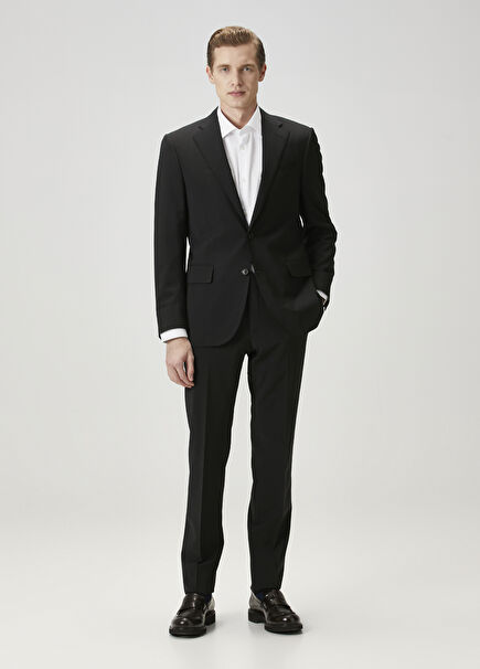 Siyah Yün Takım Elbise