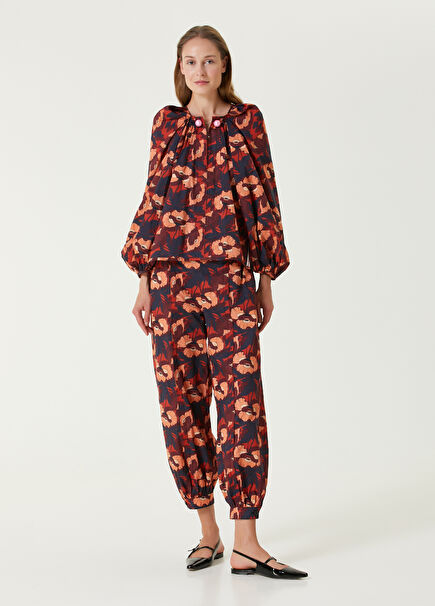 Lorient Multicoloreded Patterned Trousers
